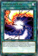Yugioh Fusion of Fire SAST-EN057 Rare 1st Edition NM