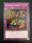 Yugioh Reckless Greed EGS1-EN035 Common 1st Edition NM/MINT