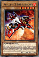 Yugioh Rescue-ACE Fire Attacker AMDE-EN005 Rare 1st Edition NM