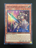 Yugioh Dragon Knight of Creation SR02-EN002 Super Rare 1st Edition MP/LP