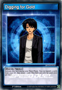 Yugioh Digging for Gold SBCB-ENS20 Speed Duel Common 1st Edition LP