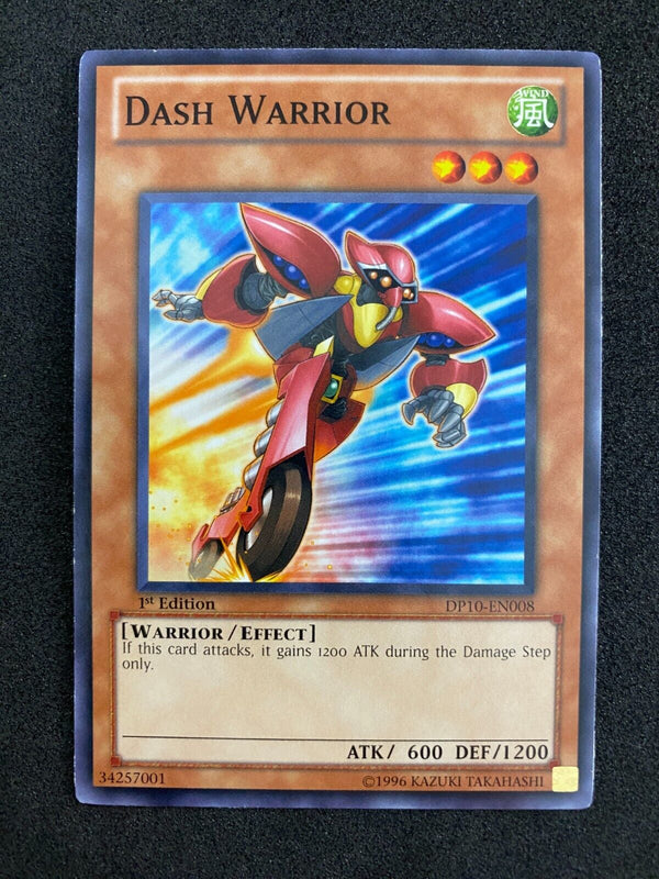 Yugioh Dash Warrior DP10-EN008 1st Edition Common LP