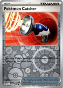 Pokemon Catcher 187/198 Scarlet Violet Base Reverse Holo NM