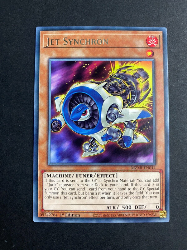 Yugioh Jet Synchron MZMI-EN044 Rare 1st Edition VLP/NM