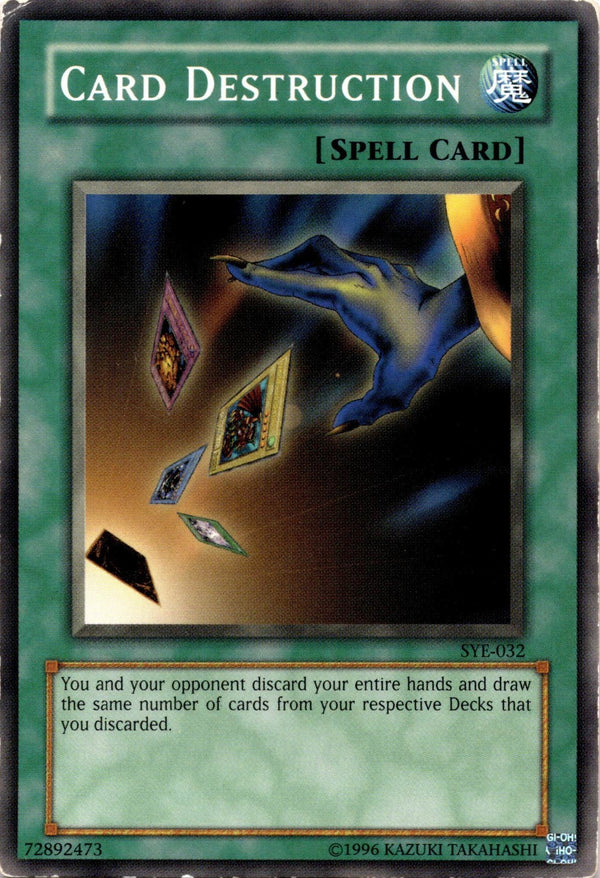 Yugioh Card Destruction SYE-032 Common Unlimited Edition HP