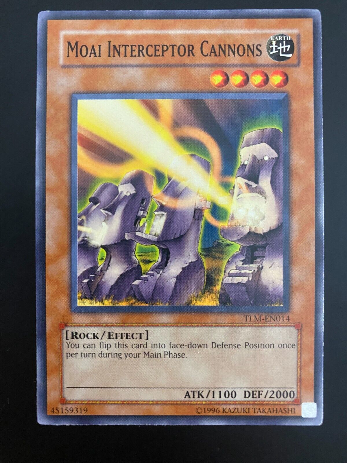 Yugioh Moai Interceptor Cannons TLM-EN014 Unlimited Edition Common VLP