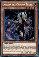 Yugioh Lacrima the Crimson Tears MP25-EN100 Secret Rare 1st Edition NM