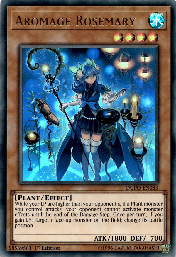 Yugioh Aromage Rosemary DUPO-EN083 Ultra Rare 1st Edition LP