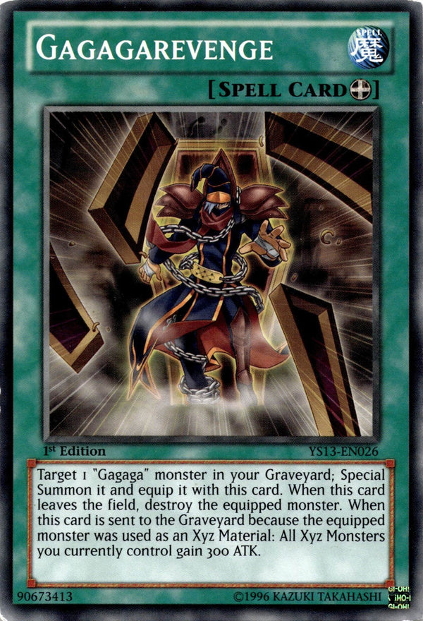 Yugioh Gagagarevenge YS13-EN026 Common 1st Edition HP