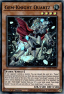 Yugioh Gem-Knight Quartz POTE-EN020 Super Rare 1st Edition NM