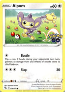 Pokemon Aipom 056/078 Pokemon Go Non Holo NM