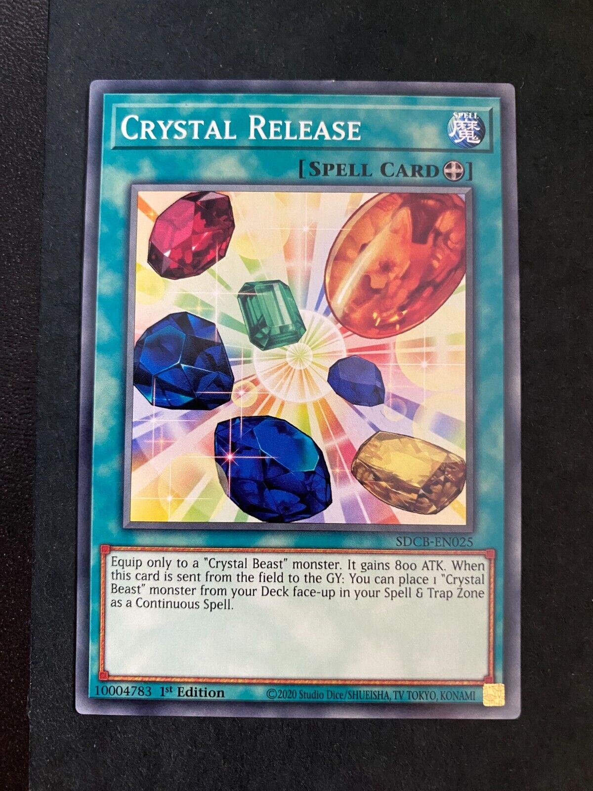 Yugioh Crystal Release SDCB-EN025 Common 1st Edition NM