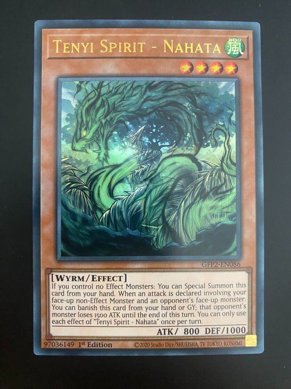 Yugioh Tenyi Spirit - Nahata GFP2-EN086 1st Edition Ultra Rare NM/MINT