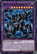 Yugioh Ancient Gear Megaton Golem LED2-EN031 Super Rare 1st Edition NM