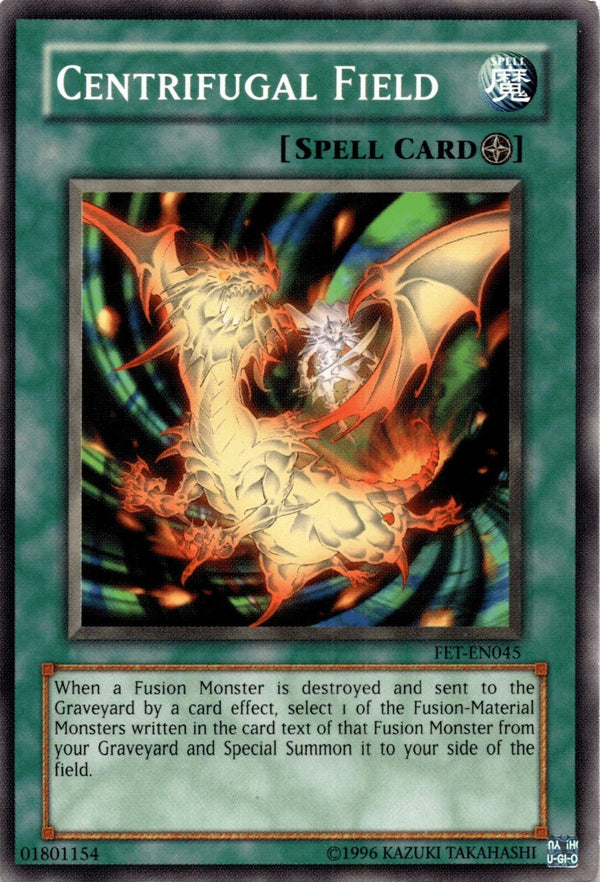 Yugioh Centrifugal Field FET-EN045 Common Unlimited Edition VLP/NM