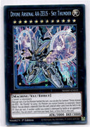 Yugioh Divine Arsenal AA-ZEUS - Sky Thunder MAMO-EN035 Secret Rare 1st Ed NM