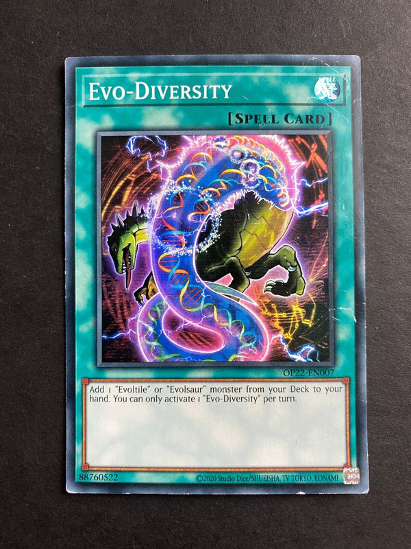 Yugioh Evo-Diversity OP22-EN007 Super Rare Unlimited Edition HP