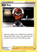 Pokemon Ball Guy 057/072 Shining Fates Non Holo NM