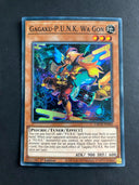 Yugioh Gagaku-P.U.N.K. Wa Gon GRCR-EN002 Super Rare 1st Edition MP/LP