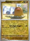 Pokemon Diglett 103/197 Paldea Evolved Reverse Holo NM