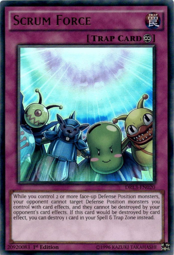 Yugioh Scrum Force DRL3-EN020 Ultra Rare 1st Edition NM