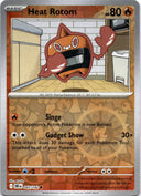 Pokemon Heat Rotom 043/182 Destined Rivals Reverse Holo NM