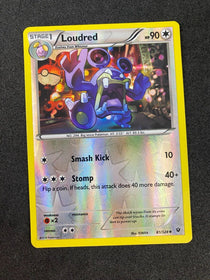 Pokemon Loudred 81/124 Fates Collide Reverse Holo LP