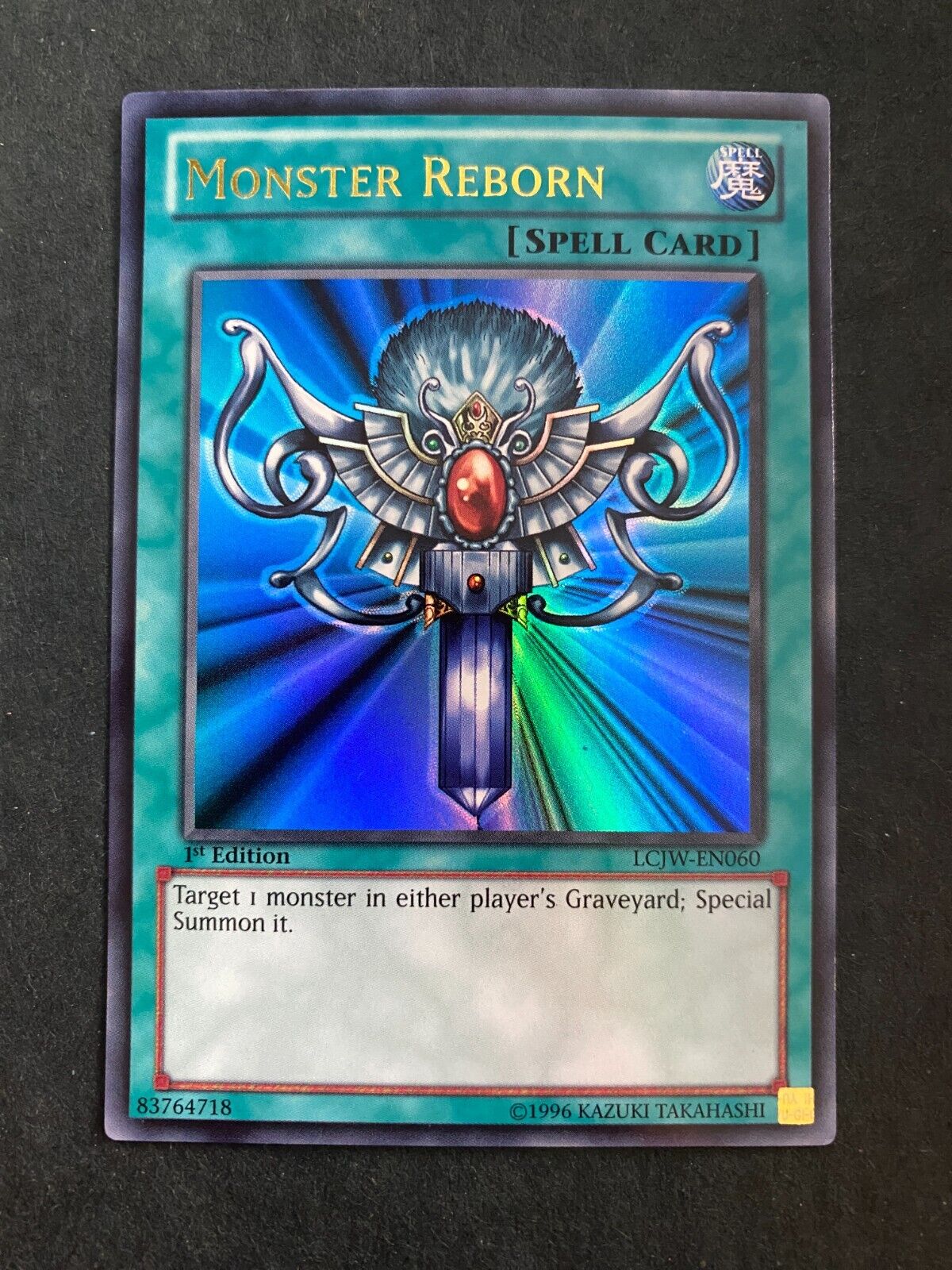 Yugioh Monster Reborn LCJW-EN060 Ultra Rare 1st Edition NM