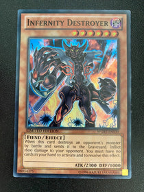 Yugioh Infernity Destroyer WGRT-EN030 Super Rare Limited Edition VLP