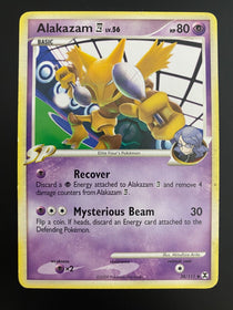 Pokemon Alakazam 38/111 Rising Rivals Non Holo MP-LP