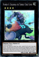 Yugioh Number 41: Bagooska The Terribly Tired Tapir CIBR-EN097 Super Rare VLP/NM