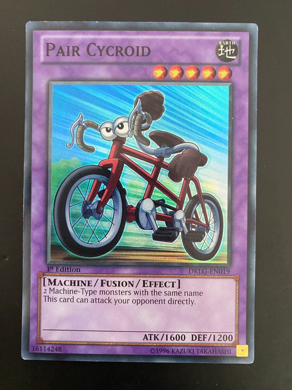 Yugioh Pair Cycroid DRLG-EN019 Super Rare 1st Edition LP