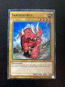 Yugioh Sabersaurus SR04-EN004 Common Unlimited Edition NM