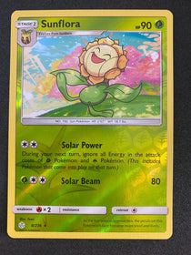 Pokemon Sunflora 8/236 Cosmic Eclipse Reverse Holo NM