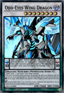 Yugioh Odd-Eyes Wing Dragon DIFO-EN098 Super Rare 1st Edition NM