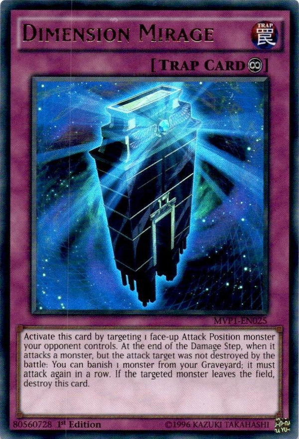 Yugioh Dimension Mirage MVP1-EN025 Ultra Rare 1st Edition NM
