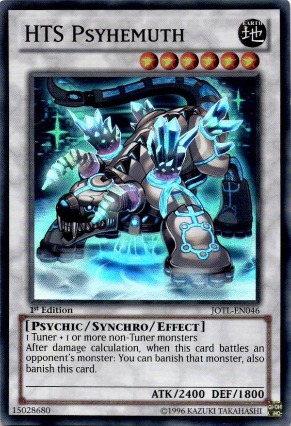 Yugioh HTS Psyhemuth JOTL-EN046 Super Rare 1st Edition NM