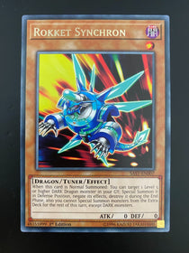 Yugioh Rokket Synchron SAST-EN007 Rare 1st Edition NM