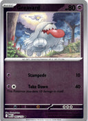Pokemon Greavard 065/132 Mega Evolution Reverse Holo NM