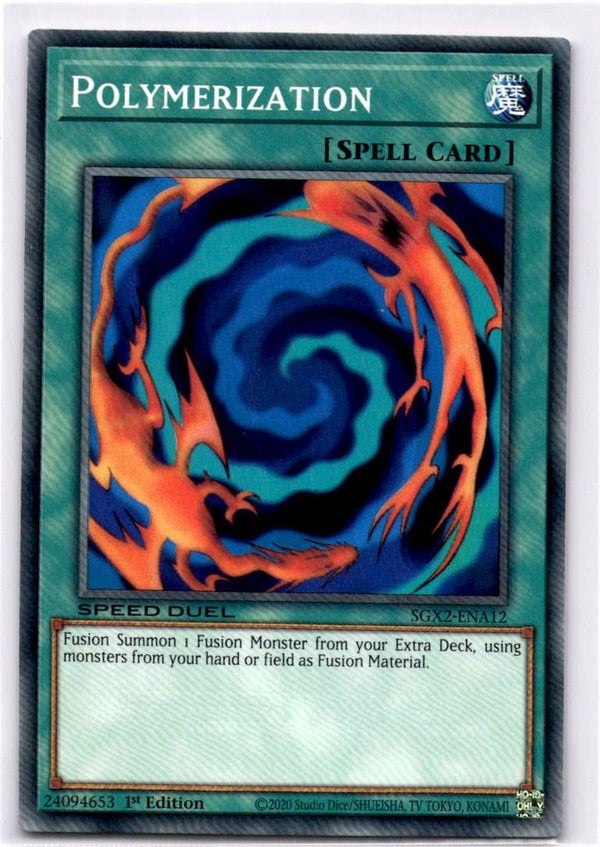 Yugioh Polymerization SGX2-ENA12 Common 1st Edition NM