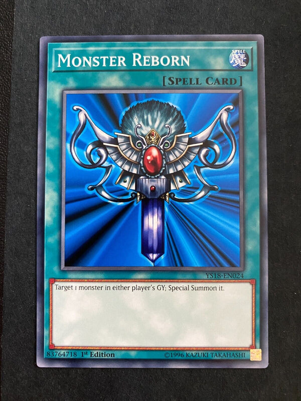 Yugioh Monster Reborn (Various Sets) Common 1st Edition NM