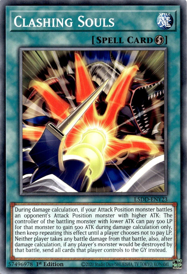 Yugioh Clashing Souls L5DD-ENY23 Common 1st Edition NM