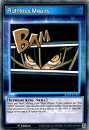Yugioh Ruthless Means SGX3-ENS01 Speed Duel Common 1st Edition NM