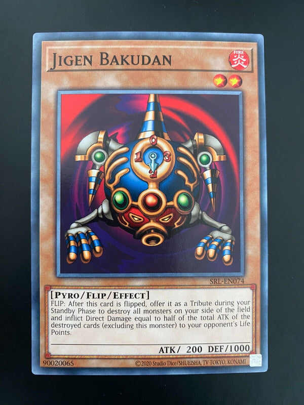 Yugioh Jigen Bakudan SRL-EN074 Common Unlimited Edition NM/MINT