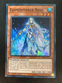 Yugioh Elementsaber Nalu FLOD-EN021 Super Rare 1st Edition VLP