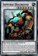 Yugioh Samurai Destroyer OP26-EN008 Super Rare Unlimited Edition NM