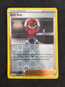 Pokemon Ball Guy 057/072 Shining Fates Reverse Holo NM-MINT