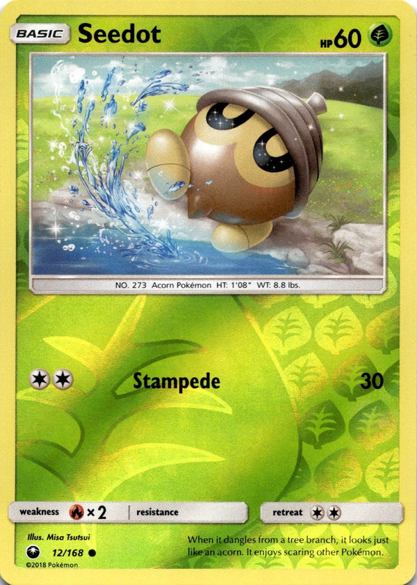Pokemon Seedot 12/168 Celestial Storm Reverse Holo NM