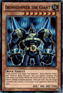 Yugioh Ironhammer the Giant HA07-EN034 Super Rare 1st/Unl Edition LP