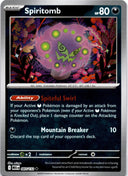 Pokemon Spiritomb 087/132 Mega Evolution Reverse Holo NM